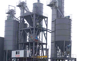 全自動干粉砂漿成套設備混合不均勻是為什么？